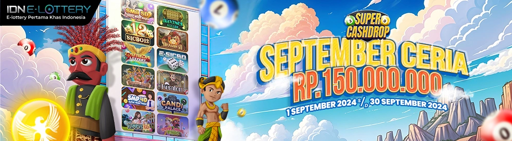 Super Cash Drop September Ceria